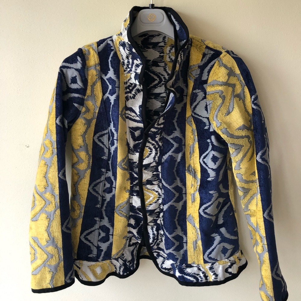 Trimdin Artisan Jacket reversible ruffle brick med